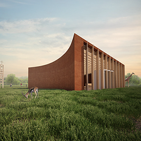 Rwanda Chapel, FNFC Architects